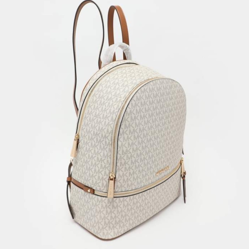 Michael Kors Signature Rhea Medium Backpack - Picture 2 of 9